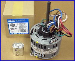 D721-5 Fasco 1/4 Hp 1075 115 v 3 Speed Furnace Blower Fan Motor with Capacitor