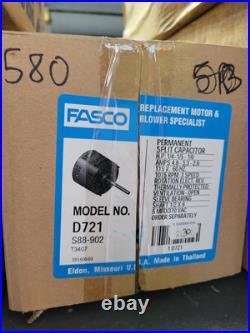 D721 Fasco 1/4 Hp 1075 115 v 3 Speed Furnace Blower Fan Motor