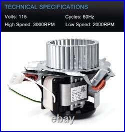 Draft InDucer Fan Furnace Blower Motor for Carrier Bryant Payne 326628-763