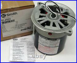 EL2022 AO Smith Oil Burner Furnace Motor 1/4 hp 3450 RPM 48N Frame 115 Volts
