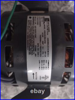EMERSON K55HXCZB-6700 Furnace Blower Motor 1/3HP 115V 1075RPM 4SPD