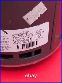 EMERSON K55HXDJM-7081 Furnace Blower Motor 1/3HP 1075RPM 4SPD 115V D340126P02