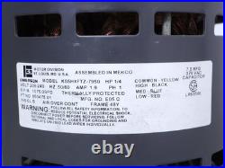 EMERSON K55HXFTZ-7950 Furnace Blower Motor 1/4HP 208-230V 1075RPM 3SPD 65047501