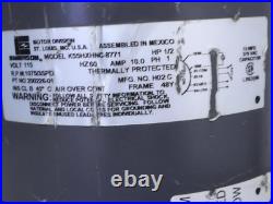 EMERSON K55HXHNC-8771 Furnace Blower Motor 1/2HP 1075RPM 3SPD 1PH 115V 200226-01