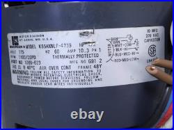 EMERSON K55HXNLF-4739 Furnace Blower Motor 1068-623 1/2HP 115V 1100RPM 3SPD 1PH EMERSON K55HXNLF-4739 Furnace Blower Motor 1068-623 1/2HP 115V 1100RPM 3SPD 1PH
