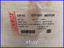 Emerson Furnace Blower Motor OEM Lennox Armstrong Ducane 21L9301 67F15 67F1501