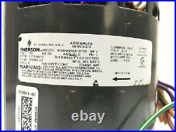 Emerson K55HXMWP-0732 Lennox 100651-01 1HP 115V Furnace Blower Motor used #MB168
