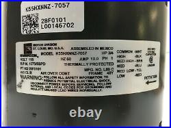 Emerson Lennox 28F0101 K55HXNNZ-7057 3/4HP Furnace Blower Motor used #MC798