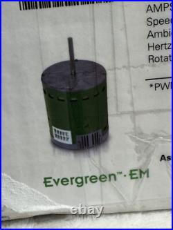 Evergreen Scientific- 6205E GE Genteq 1/2 HP 230 Volt Furnace Blower Motor