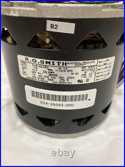 F48L55A50 A. O. Smith Furnace Blower Motor 1/2 HP 115 Volt