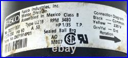 FASCO 702111831 Draft Inducer Blower Motor Assembly D671914P01 used #MD187