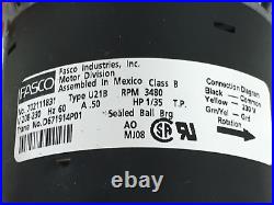 FASCO 702111831 Draft Inducer Blower Motor Assembly D671914P01 used #MK421