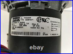 FASCO 70625554 69M3201 1/10HP 460V Furnace Draft Inducer Blower Motor used MF994