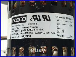 FASCO 7062-3861 Inducer Blower Motor Assembly Rheem 70-24033-01-13 used #MF843