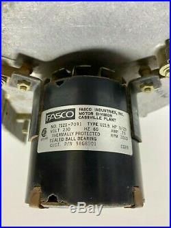 FASCO 71217091 Furnace Draft Inducer Blower Motor Lennox 98G8901 used #M484