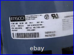 FASCO 7126-4891 Furnace Blower Motor 208-230V 1/4HP 1PH 1040RPM 3SPD M181