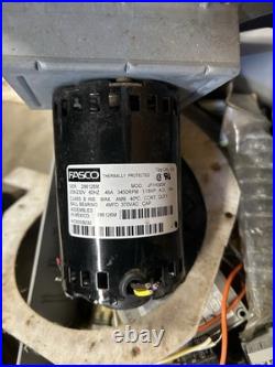 FASCO 71626375 Blower Motor Assembly HC30GB232 230V 3450RPM 1/16HP used #MF393