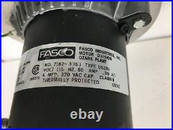 FASCO 7162-3363 Furnace Draft Inducer Blower Motor V115 U62B1 used #MF202