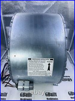 FURNACE FAN BLOWER ASSEMBLY GOOD MOTOR & CAPACITOR All WINDINGS TESTED 10 X 6
