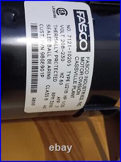 Fasco 7121-10206 Furnace Draft Inducer Blower Motor 208-230v 1/25 HP 3200 RPM