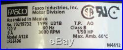 Fasco A128 Furnace Draft Inducer Motor fits 7021-6376 7021-9404 7021-10271