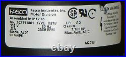 Fasco A301 Furnace Draft Inducer Motor for 7021-9498 1010239/P