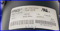 Fasco Fan Motor Blower Type U21B, 712113234, Class B, 115v, 60 Hz. FAST SHIP