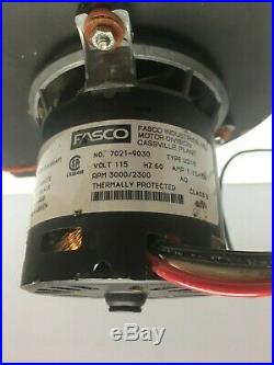 Fasco Furnace Draft Inducer Blower Motor 7021-9030 used FREE shipping #M489