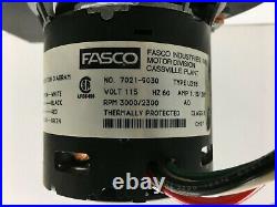 Fasco Furnace Draft Inducer Blower Motor 7021-9030 used FREE shipping #MD659