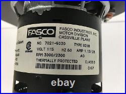 Fasco Furnace Draft Inducer Blower Motor 7021-9030 used FREE shipping #MG167
