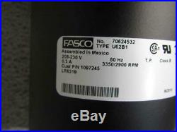 Fasco Furnace Draft Inducer / Exhaust Vent Blower Motor 197245