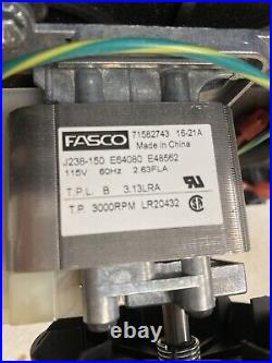 Fasco Induced Draft Furnace Blower Motor