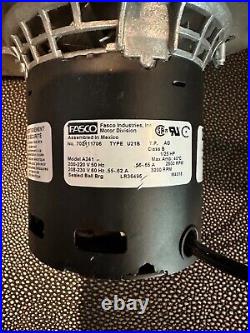 Fasco Model A241 702111706 Furnace Draft Inducer Motor 230V 2800 RPM