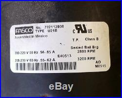 Fasco Rheem Ruud Furnace Exhaust Inducer Blower Motor Assy. 702112808 New 322