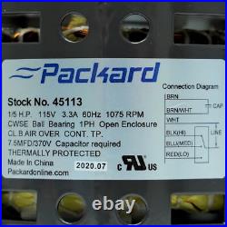 Furnace Blower Fan Motor Replacement for Carrier HC37TQ113 3 Speed Flex Mount