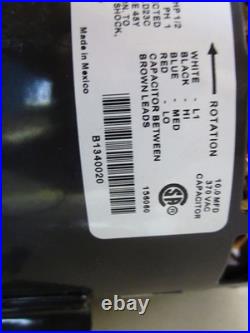Furnace Blower Motor 1/2 HP 115v US Motors Emerson K55HXRBL-1830