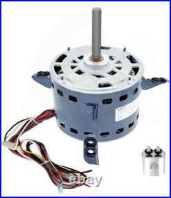 Furnace Blower Motor 1/3 HP 115v 2 Speed Replaces GE Genteq 5KCP39GGP993AS