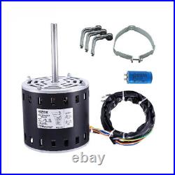 Furnace Blower Motor 5Speed CWithCCW Rotation 48Frame Single-Phase Motor Capacitor