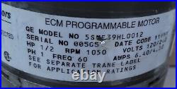 Furnace Blower Motor And Ecm GE 5SME39HL0012 Trane MOT05249 1/2 Hp