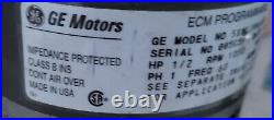 Furnace Blower Motor And Ecm GE 5SME39HL0012 Trane MOT05249 1/2 Hp