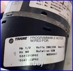 Furnace Blower Motor And Ecm GE 5SME39HL0012 Trane MOT6648 MOT5432S 1/2 Hp