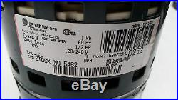 Furnace Blower Motor GE 5SME39HL0252 1/2 HP 120/240 Volt Stock No. 5462 ECM