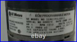 Furnace Blower Motor GE 5SME39SL0013 MOT5431S D340316P12 ECM 1 HP (2438) A4 KO