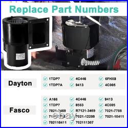 Furnace Blower Motor Replacement for Dayton 1TDP7, 1TDP7A, 4C446, 6FHX8, 4C005