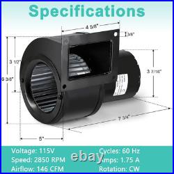 Furnace Blower Motor Replacement for Dayton 1TDP7, 1TDP7A, 4C446, 6FHX8, 4C005