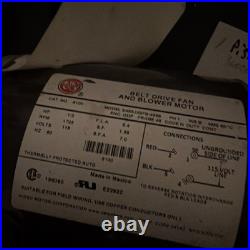 Furnace Blower Motor With The Belt US MOTORS Model SA55JXSFB-4866. PH1