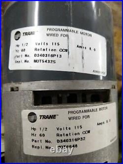 Furnace Blower Motor and ECM GE 5SME39HL0012 Trane MOT6648 MOT5432S 1/2 HP