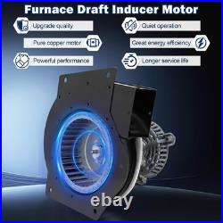 Furnace Draft Inducer Blower Motor Replacement Exhaust Vent Motor for HVAC