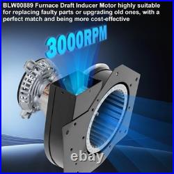 Furnace Draft Inducer Blower Motor Replacement Exhaust Vent Motor for HVAC