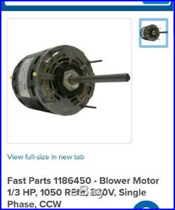 Furnace blower motor 1/3 hp